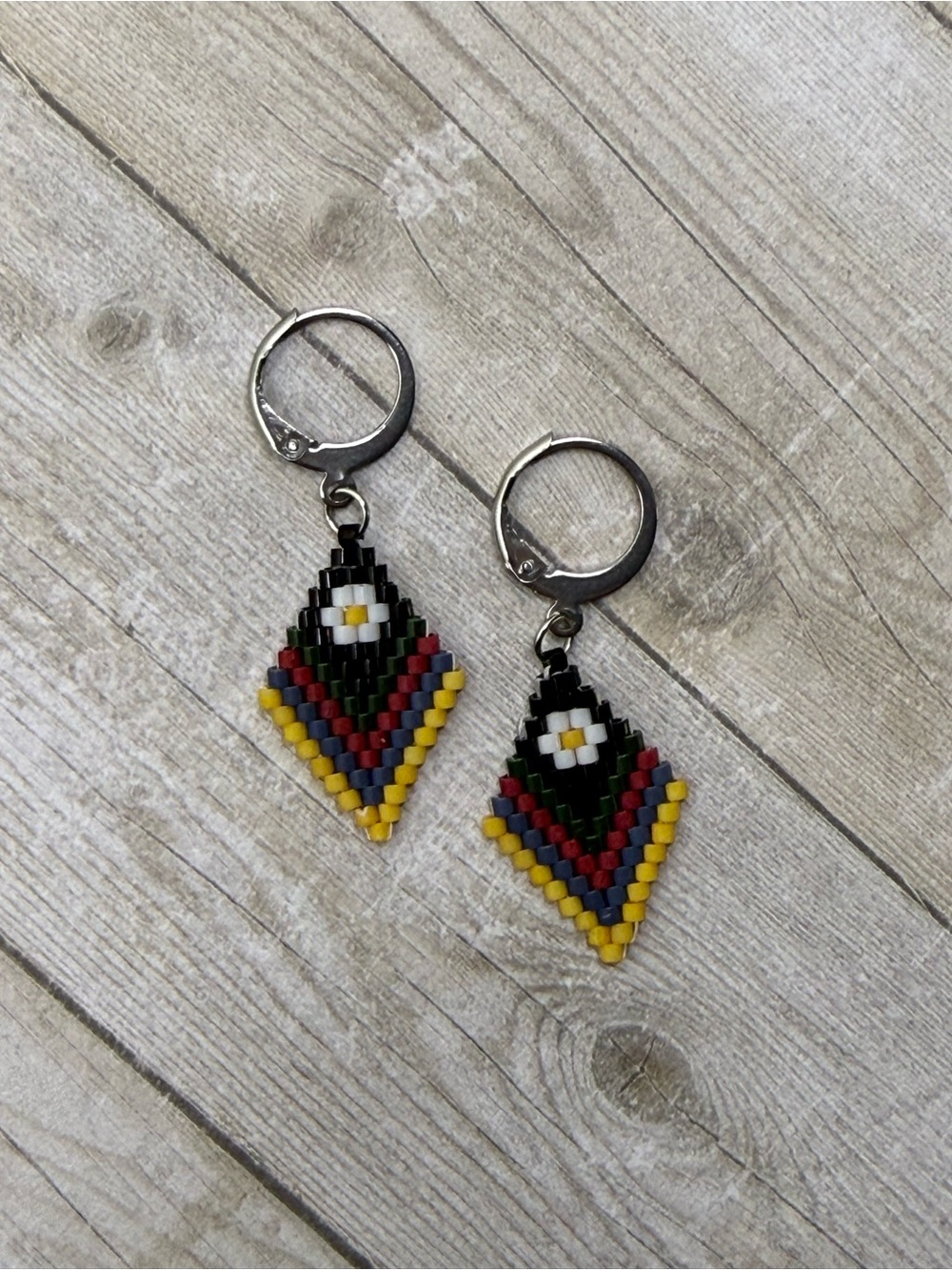 Handcrafted Beaded Earrings